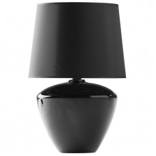 Πορτατίφ με ντουί E27 230V Γυάλινο Μαύρο FIORD 5463